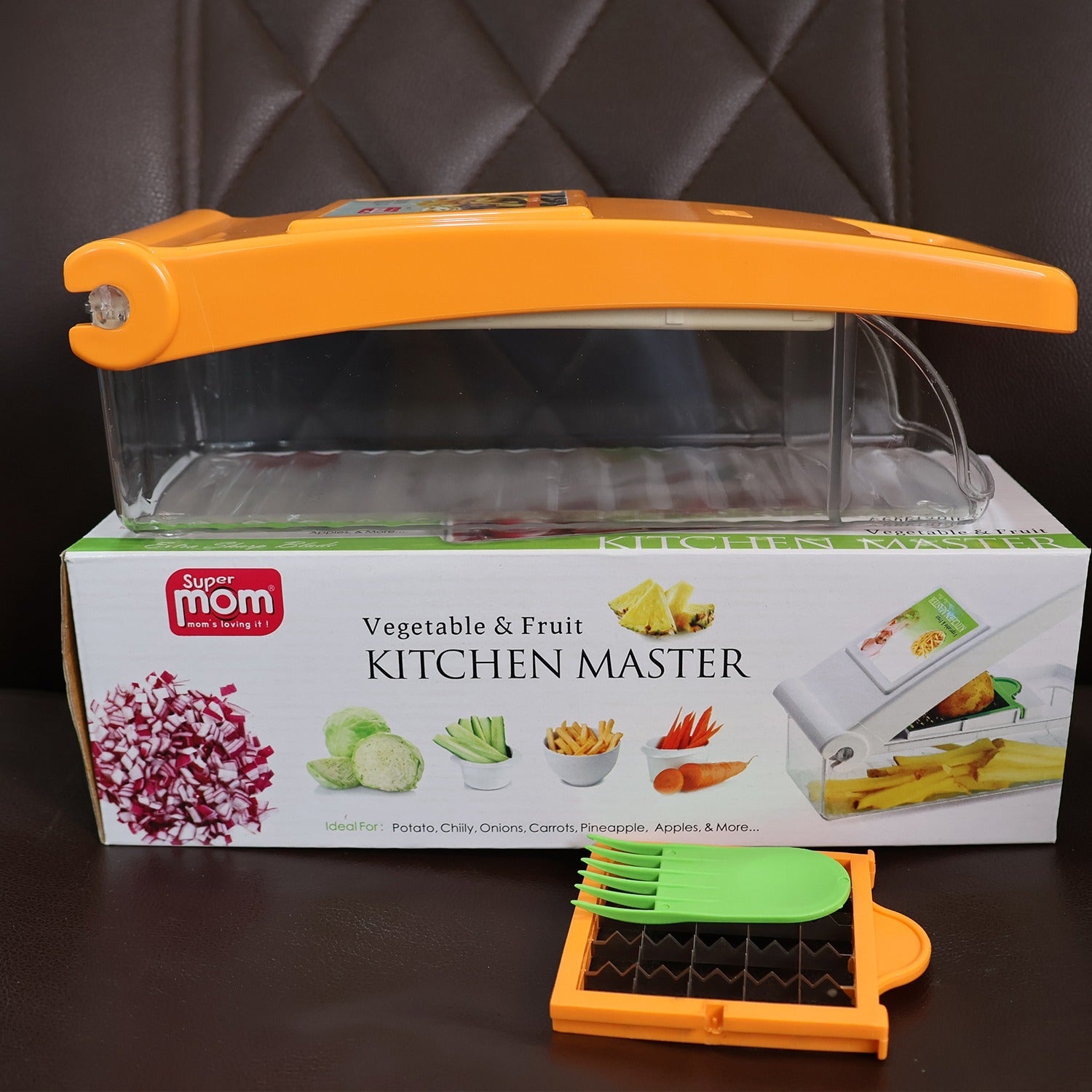 Supermom Kitchen Master Vegetable & Fruit Chopper (1 Pc) Supermom Kitchen Master Vegetable & Fruit Chopper (1 Pc)
